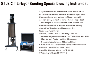 Hochpräzises Interlayer-Bonding-Spezial zieh instrument für die Prüfung von geo technischen Schnitts tellen - Product Image 2