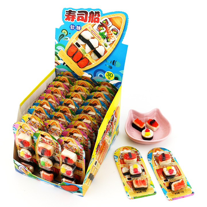 Sushi gummy candy