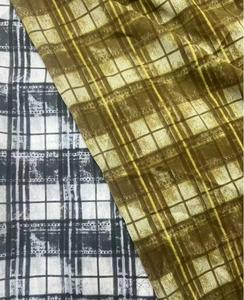 Bán buôn trừu tượng kiểm tra Dot sọc in 100% polyester satin vải cho hàng may mặc quần áo Ăn mặc - Product Image 5