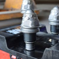 Carburo de tungsteno Bala Dientes Zanjadora Dientes de corte