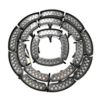 Lampe de poteau décorative pour arbres, éclairage paysager pour allées de jardin, lumières pour palmiers de cocotiers de plage et bord de mer