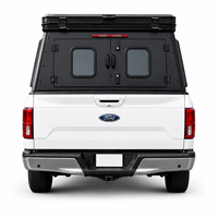 Camper à double porte semi-rigide pour F250 F350 RAM 2500, camping d'aventure robuste