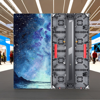 Mur vidéo LED extérieur P2.9 direct usine 500x1000mm, écran de location amovible pour grands événements, centres commerciaux, magasins de détail, IP6X