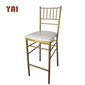 Thiết kế mới kim loại Hoàng Gia sillas đồ nội thất khách sạn đám cưới ưa thích Tiffany tổ chức sự kiện chiavari <span class=keywords><strong>Bar</strong></span> Chair - Product Image 3