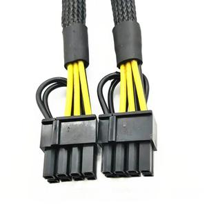 Câble adaptateur d'alimentation 60 cm GPU PCIE 8 broches vers double 8 (6+2) broches pour carte graphique de serveur Dell <span class=keywords><strong>T3600</strong></span> T5810 T5820 T7600 T7810 - Product Image 6