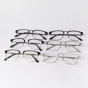 Gafas Ópticas Cuadradas con Marco Metálico STORY PSTY9510A, Filtro <span class=keywords><strong>de</strong></span> Luz Azul, Gafas para Computadora, Anti Luz Azul, Gafas <span class=keywords><strong>de</strong></span> Negocios para Hombre - Product Image 5