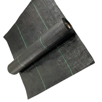 Toile tissée premium anti-mauvaises herbes, rouleau robuste perméable pour l'aménagement paysager, idéal pour les parterres de fleurs et les allées.