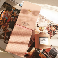 Coffret Cadeau Luxe Saint-Valentin Bouteille Ronde – Diffuseur à Bâtonnets d'Huiles Parfumées Longue Durée