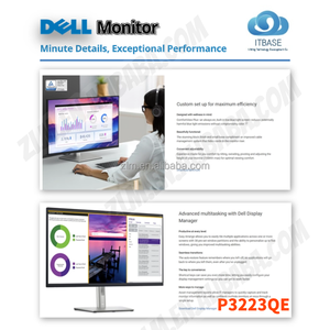 لشاشة NVIDIA P3223QE-Inch 4K UHD IPS لسطح المكتب ، قابلة للدوران وارتفاع قابل للتعديل مع USB * - Product Image 2