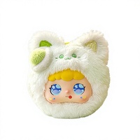 Jopark Sweet Waxy Tea Talk, Compagnon intelligent IA transfrontalier, Poupée en peluche interactive et réconfortante, Pendentif de sac à dos, pour l'apprentissage et le bureau