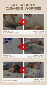 Aspiradora Profesional con Cepillo de Succión y Rociado para Tapicería, Aspiradora con Cable para Mantenimiento de Alfombras y Sofás - Product Image 6