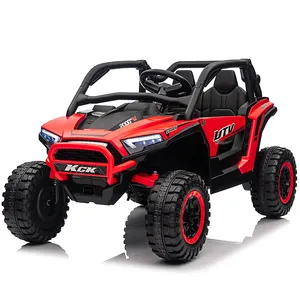 2024 UTV2席ビッグキッズ電気自動車キッズ車に乗る子供用24v車8歳から12歳に乗る