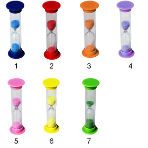 Đồng hồ cát trò chơi bảng tùy chỉnh logo bán buôn 15 30 giây đồng hồ cát thời gian 1 2 3 4 5 10 phút đồng hồ cát nhựa hiện đại - Product Image 3