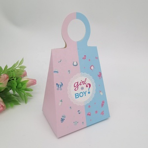 24 pièces révélation de sexe garçon ou fille boîte à bonbons personnalisée drôle révélation de sexe fournitures de décoration de fête révélation de sexe cadeaux pour les invités - Product Image 4