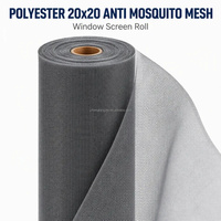 Moustiquaire en polyester personnalisable de haute qualité 20x20 mailles, protection anti-moustiques pour fenêtres