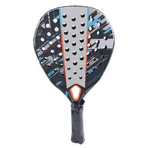 MELORS Großhandel Professional Custom ized Racchette Da Fiberglas 3k 12k 18k Carbon Tennis Paddel Padel Tennis Racke