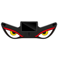 Vente en gros de feux LED universels de haute qualité en ABS pour voiture, yeux de démon lumineux, éclairage ambiant LED personnalisé pour moto électrique