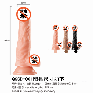 女性のマスターベーターソリッドアダルト女性人工PVC/TPEディルドパンティーリアルな天然ペニス下着防水CE/REACH - Product Image 3