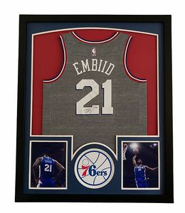 40x32inch thể thao Jersey hiển thị khung trường hợp với đôi Mat gỗ bóng hộp với cho bóng đá bóng chày bóng đá Áo sơ mi - Product Image 2