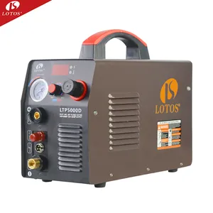 Lotos LTP5000D 플라즈마 커터 40a 금속 플라즈마 절단기 cnc 절단 40 /60 /70/80/100 무료 절단