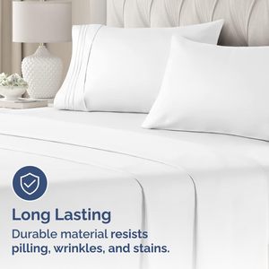 Funda de almohada súper suave, antipilling y antidecoloración, lavable a máquina, adecuada para el hogar y hoteles. - Product Image 1