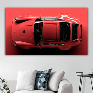 Stampa su Tela di Auto Sportive di Lusso <span class=keywords><strong>e</strong></span> Poster Artistici Automobilistici, Arte Pop su Tela per Arredamento Casa, Regalo per Ragazzi - Product Image 2