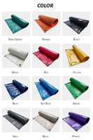 Bâche en PVC imperméable avec logo personnalisé Bâche en vinyle en PVC de couleur unie ignifuge et robuste avec œillet à œillet