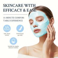 Masque facial en poudre douce coréenne pour salon à domicile, vente en gros, masque modelant hydratant au collagène naturel et biologique