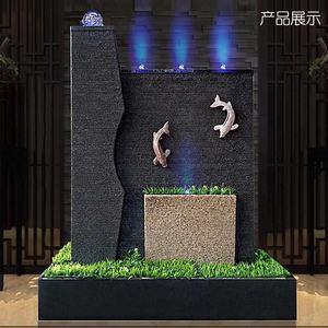 Fornitore <span class=keywords><strong>di</strong></span> Fontane a Muro con Cascata in Granito con Illuminazione - Product Image 4