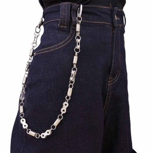 Chaîne de taille en acier inoxydable unisexe, chaîne de corps Hip Hop, usage quotidien, design à ressort - Product Image 6