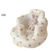 Chaise de bain gonflable multifonctionnelle portable pour bébé et tout-petit, siège de bain au sol pour s'asseoir, vente en gros en Chine