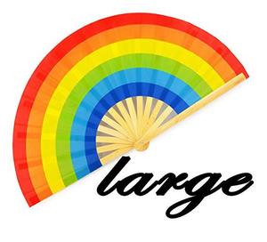 Abanico de Bambú Grande de 13 Pulgadas para Danza, con Logotipo Personalizado, Hecho en China - Product Image 6