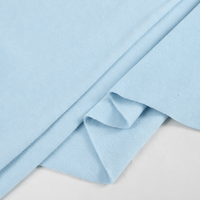 Tissu de doublure pour sous-vêtements thermiques et vêtements de sport, micro-polaire 220 GSM, tricot polyester brossé double face anti-boulochage
