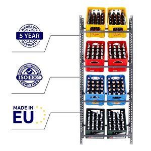 <strong>Drinks</strong> <strong>Crate</strong> Shelf 8 <strong>Crates</strong> Freestanding <strong>Crate</strong> Stand,<strong>Crate</strong> Rack <strong>Drinks</strong> Shelf, Water <strong>Crate</strong> Shelf, Beer <strong>Crate</strong> Shelf - Product Image 4