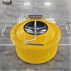 Stackable Hoàng Gia Cam mini cảm ứng chafers 4L Công suất vòng thép không gỉ thực phẩm ấm hơn cho khách sạn và nhà hàng - Product Image 6
