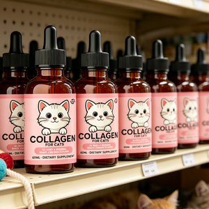 Gotas de Colágeno Avanzado OEM con Glucosamina y Ácido Hialurónico para Perros y Gatos, Absorción Rápida, Favorece la Movilidad Articular y el Brillo del Pelaje - Product Image 3