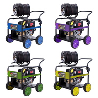 Kuhong Haute Qualité & Meilleur Prix 2200psi Amjet 12.5hp 2200psi 150bar Nettoyeur de Canalisations à Jet d'Eau 1-cylindre diesel