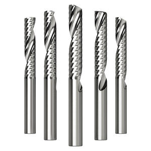 Fraise spirale simple BEILI en acier au tungstène, tige de 3,175 mm, 25 dents, haute précision, ODM/OEM, pour gravure CNC acrylique et PVC - Product Image 3