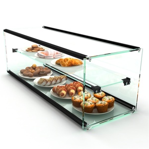 Transparent Eco-friendly Acrylic <b>Display</b> <b>Case</b> Tall PMMA Show Shelf with Customizable Color - Product Image 3