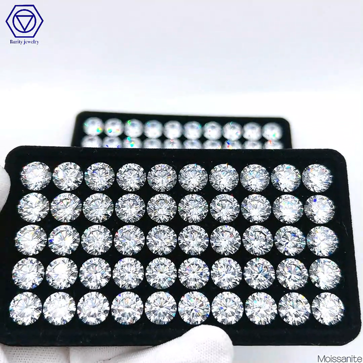 Rarity Super White Lab Grown Moissanite Stone Loose Diamonds VVS1