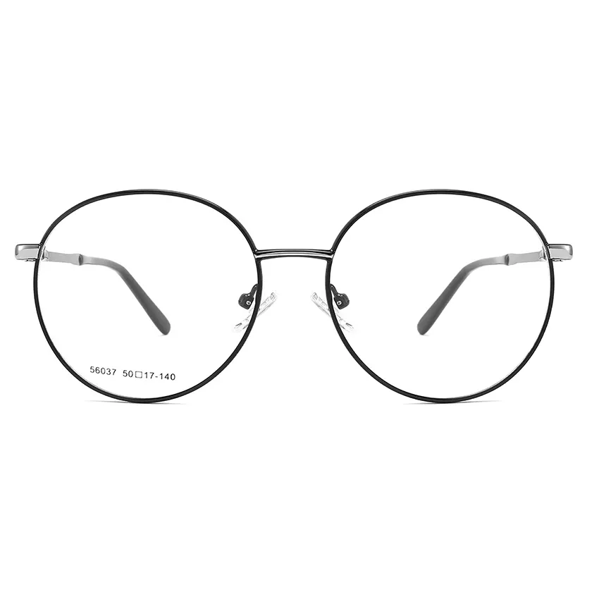 レディストック新しい格安卸売金属光学フレームアンチブルーライトグラスファッション老眼鏡男性用