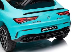 Per <span class=keywords><strong>Mercedes</strong></span> <span class=keywords><strong>Benz</strong></span> Cla45 <span class=keywords><strong>giocattolo</strong></span> con licenza Ride-on per bambini 2.4G telecomando MP3 cintura di sicurezza quattro ruote sospensione di plastica - Product Image 4