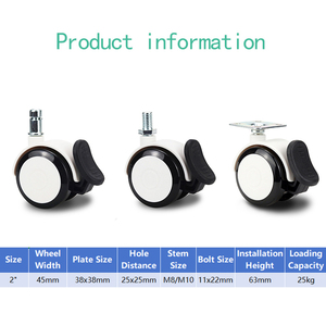 Ruedas de Poliuretano, Nylon, TPR y PP para Camas de Hospital, Proveedor de Ruedas para Camas de Hospital, Fabricación de Piezas y Equipos Médicos - Product Image 4