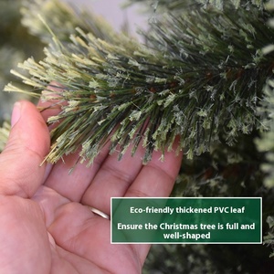 1.5-2.1m Noël Debout Pin Aiguille Fleur Arbre Décoratif pour La Maison Salon Centre Commercial Fenêtre Décoration - Product Image 4