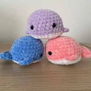 Vente en gros Mini animaux tricotés <span class=keywords><strong>Baleine</strong></span> <span class=keywords><strong>Crochet</strong></span> Poupée Mignon Petit fait main <span class=keywords><strong>Crochet</strong></span> Peluche Animaux Porte-clés pour Couple Pendentif - Product Image 6