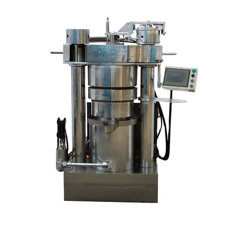 Macchina automatica di estrazione dell'olio idraulico olio di noce di mandorle di sesamo macchina per la pressatura di olio freddo e olio caldo