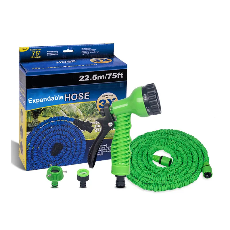 Expandable Magic Flex heated garden hose To Watering With Spray Gun Garden Car Water Pipe Hoses Watering