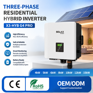 Onduleur solaire domestique <span class=keywords><strong>SolaX</strong></span> X3 10kW avec commutateur UPS 10ms, compatible VPP, gestion intelligente, onduleur photovoltaïque triphasé résidentiel - Product Image 1