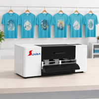 Imprimante de transfert DTF avec circulation d'encre blanche, impression en un clic pour t-shirts personnalisés, petites entreprises