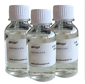 Huile de silicone cosmétique liquide de diméthicone et de diméthiconol polydiméthylsiloxane et agent auxiliaire chimique
